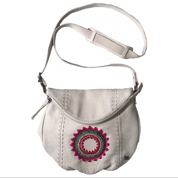 The Sak Handbags - The Sak Leather Embroidered Hobo Crossbody Purse